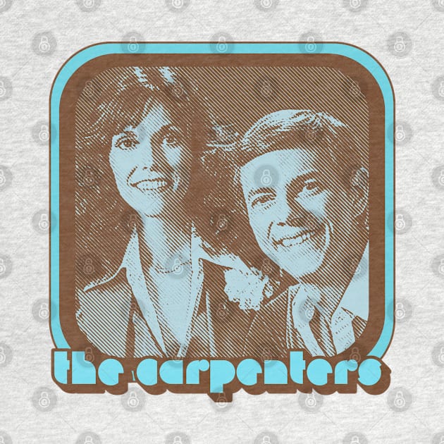 The Carpenters / Retro 70s Style Fan Design by DankFutura